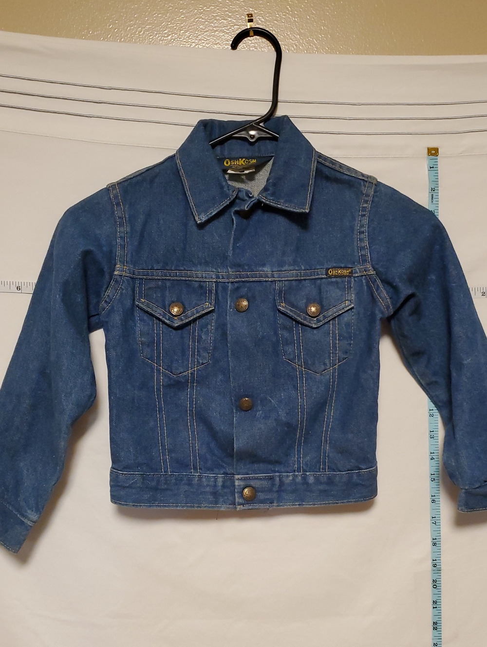 OshKosh B'gosh Dark Blue Denim Jacket for Kids Sz 6